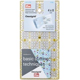 Prym 611474 Universal 4 x 8 inch Omnigrid Lineal, Kunststoff, transparent