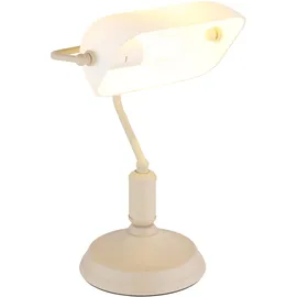 OTTO home Leandra Bankerslamp Beige 1 St.