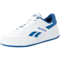 Reebok Unisex BB 1000 Sneaker, White/White/Blue, 44.5 EU