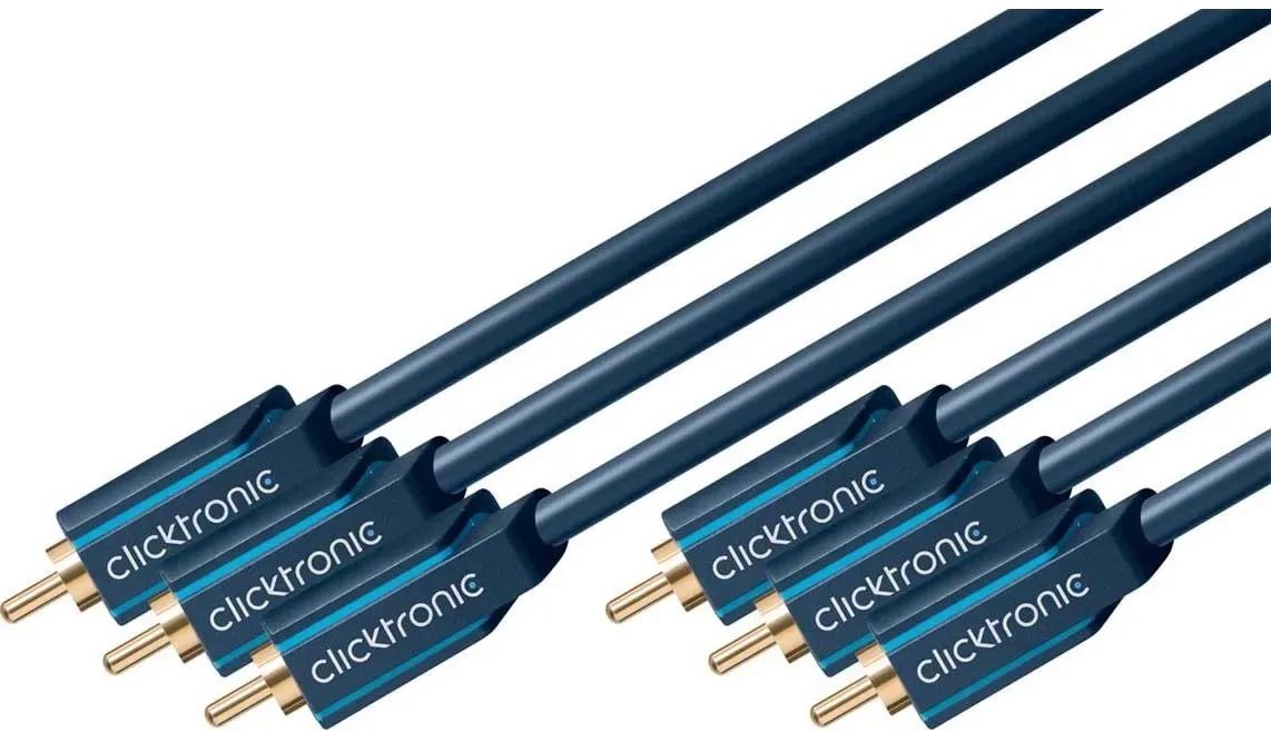 Clicktronic YUV-Komponentenkabel 70424