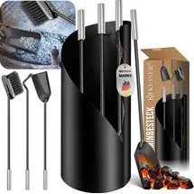 Kesser Kaminbesteck Set 4-tlg. schwarz