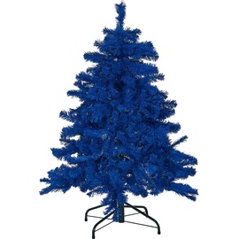 Beliani Künstlicher Weihnachtsbaum 120 cm blau Farnham
