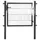 PEDDY SHIELD Gartentor 100 x 80 cm Grau/Stahl