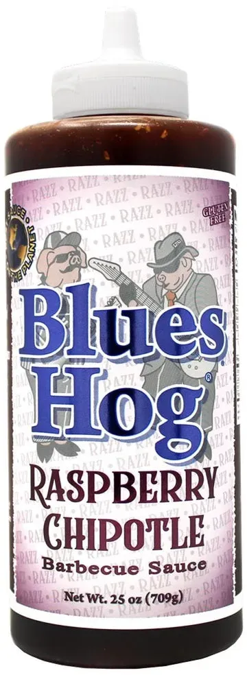 Blues Hog Raspberry Chipotle Sauce, Squeeze Flasche