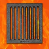 Ofenrost Gussrost 19,7 x 22 cm Kamin Ascherost Tafelrost Kaminrost zu Spartherm