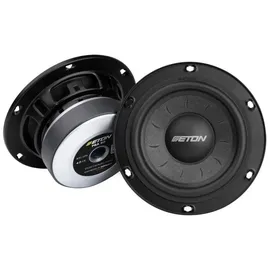 ETON Pra 80 – Klangstarker 80 mm (3“) Mitteltöner, Auto Lautsprecher mit rippenverstärkter Papiermembran und kräftigem Ferrit-Magneten, Sound System mit 30 Watt, 1 Paar