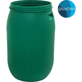 plasteo Weithalsfass 220 l grün