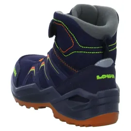 Lowa Maddox Warm GTX Mid Kinder Navy/Orange 34