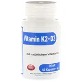 Berco Arzneimittel Vitamin K2+D3 Kapseln