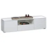 Die Möbelfundgrube Spice TV-Lowboard 165 cm weiß