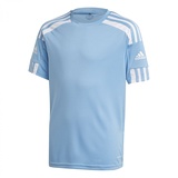 adidas Unisex Kinder Squad 21 Jsy Y T-Shirt, team light blue/white, 176