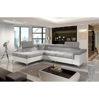 yourhouse24 Ecksofa Eridano L-form Schlafsofa Wohnlandschaft Links Rechts Bettkasten