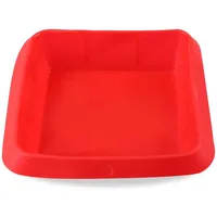 Belmalia Auflauf-Form Silikon, 100% BPA-frei, Lasagne-Form, Kuchen-Backform, Antihaftbeschichtet, 20