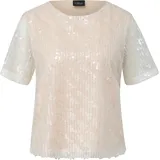 s.Oliver Pailletten-Shirt beige 44