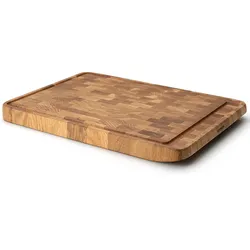 Continenta Schneidebrett, Eiche Stirnholz 42x29x3,5cm