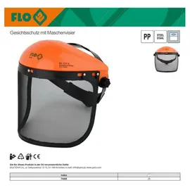 Flo Gesichtsschutz mit Metallschutzgitter