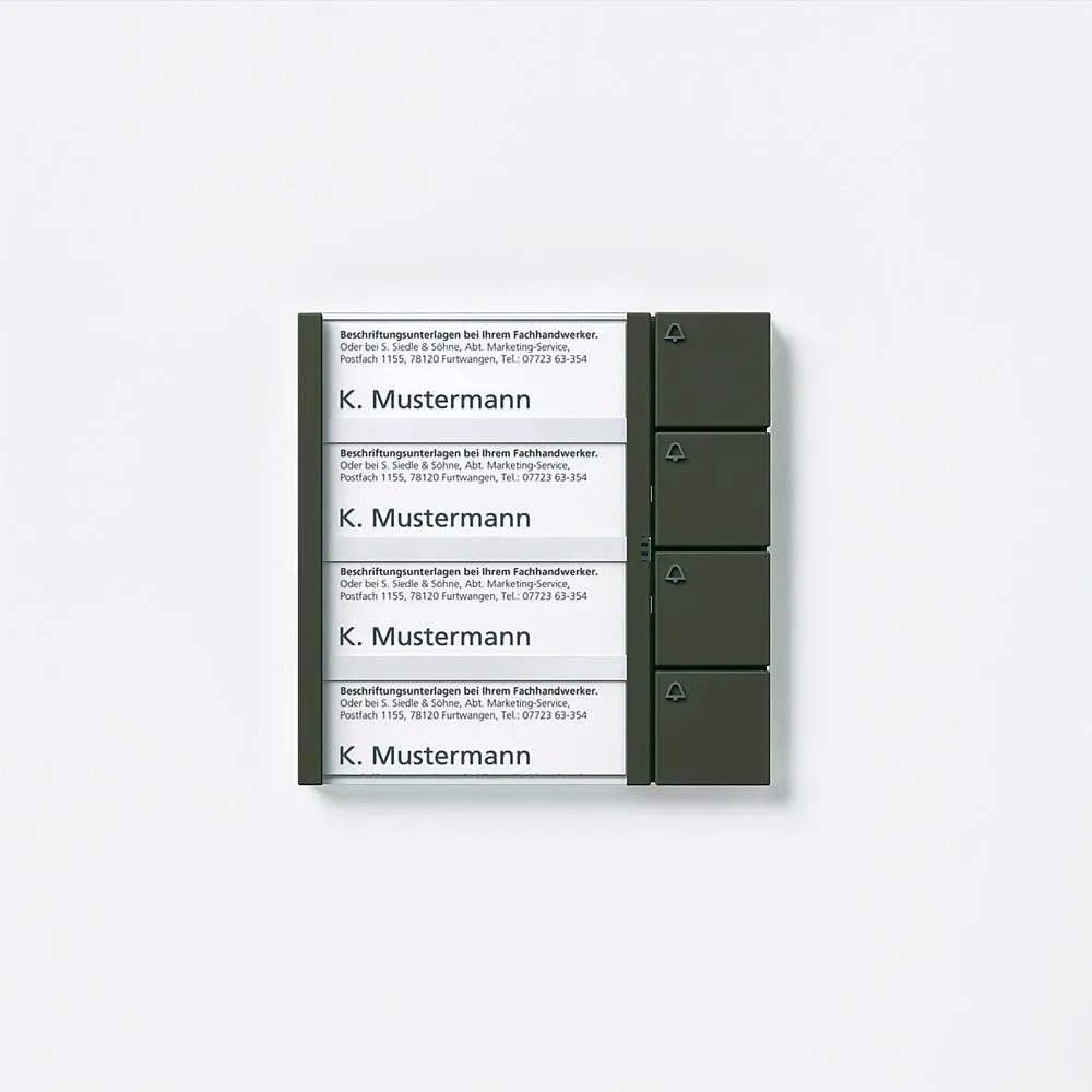 Siedle&Söhne Tasten-Modul TM 611-04 GM