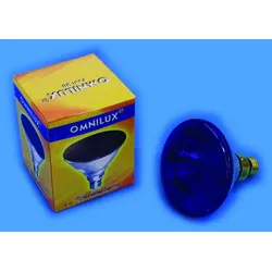 OMNILUX PAR-38 230V/80W E-27 FL blau