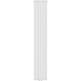 neu.haus Design Röhrenheizkörper 1800 x 300 mm 1122 W weiß Mittelventil