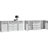 Procontour Trenti 180 x 81 x 40 cm grau / weiß