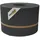 zaunzu® Sichtschutzstreifen Rille Gelocht 50 m x 19 cm Anthrazit PP