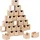 Décopatch Adventskalender Tannenbaumform 5x30x35 cm HD095C