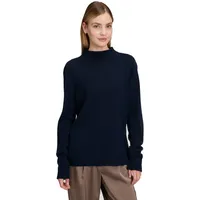 Betty Barclay Kaschmir-Pullover mit Stehkragen in dunkelblau | Gr.:
