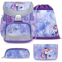 Belmil Mini-Fit Schulranzen Set 4 -teilig (405-33/AG/S) Mistyc Luna)