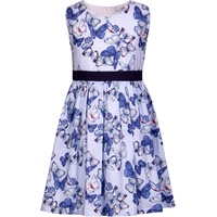 happy girls Mädchen Kleid mit Schmetterling Arctic Blue 931341