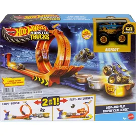 Mattel Hot Wheels Monster Trucks 2-in-1 Loop & Flip Challenge