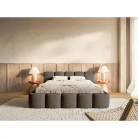 Selsey Cloudy Low 180 x 200 cm Braun