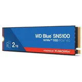Western Digital SN5100 2TB NVMe SSD Gaming Gen4 M.2 2280 2000GB interne SSD (2 TB) M.2" 5150 MB/S Lesegeschwindigkeit, 4850 MB/S Schreibgeschwindigkeit, nCache 4.0, PCIe 4.0 NVMe, Western Digital Controller