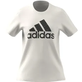adidas Damen T-Shirt, weiß/schwarz,XS