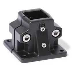 165.1-V50-2-SW Fuß-Verfahrschlitten für Lineareinheiten, Aluminium