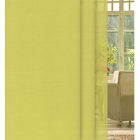 Liedeco Flächenvorhangstoff, Schiebevorhang Tageslicht - Gelb - 60 x 245 cm