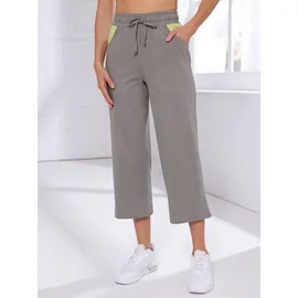 Sieh an! 7/8-Hose Freizeithose Grau 54