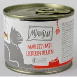 MjAMjAM Leckere Mahlzeit 200g Dose Katzennassfutter 6 x 200 Gramm Mahlzeit mit leckeren Herzen