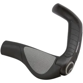 Ergon GP5 Fahrradgriffe schwarz/grau 140/140 mm
