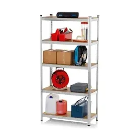 EasyMaxx 2x Schwerlastregal Metall Steckregal Werkstatt Keller Regal System 180 x 90 40