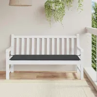 VidaXL Gartenbank-Auflage Schwarz cm Oxford-Gewebe