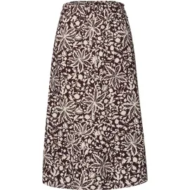 street one studio Maxirock Damen Floral Lila 44