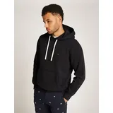 ESSENTIAL FLEECE HOODY TOMMY HILFIGER Black