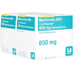 Metformin 850-1a Pharma Filmtabletten 180 St