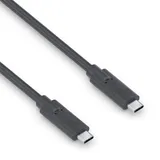 PureLink USB-C auf USB-C Kabel - 3.1 Gen 2, 5A, 10G, DP Alt Mode - iSerie - sc, schwarz, 1,00m