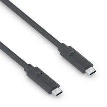 PureLink USB-C auf USB-C Kabel - 3.1 Gen 2, 5A, 10G, DP Alt Mode - iSerie - sc, schwarz, 1,00m