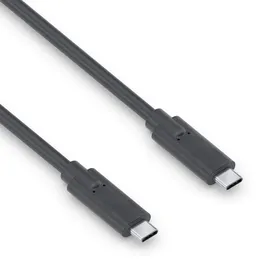 PureLink USB-C auf USB-C Kabel - 3.1 Gen 2, 5A, 10G, DP Alt Mode - iSerie - sc, schwarz, 1,00m