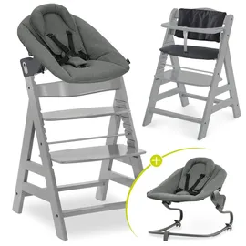 hauck Alpha+ 4-tlg. Newborn Set grey