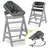 4-tlg. Newborn Set grey
