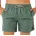 Badeshorts Offset Washed Volley Moss S