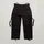 G-Star Cropped Drawcord Hose Schwarz 24W